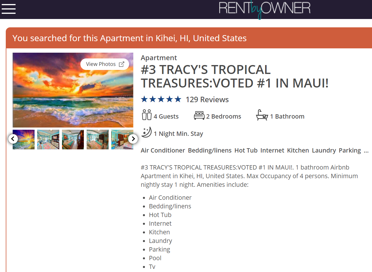 top vacation rentals maui by owner